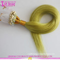 Top quality brazilian virgin human wholesale micro links hair extension cheap micro ring hair extension